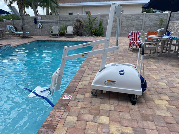 Photo of ADA Compliant Pool Chair Lift